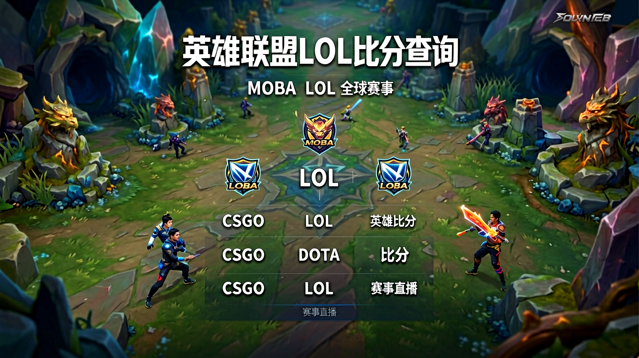 英雄联盟LOL电竞赛事数据与比分查询